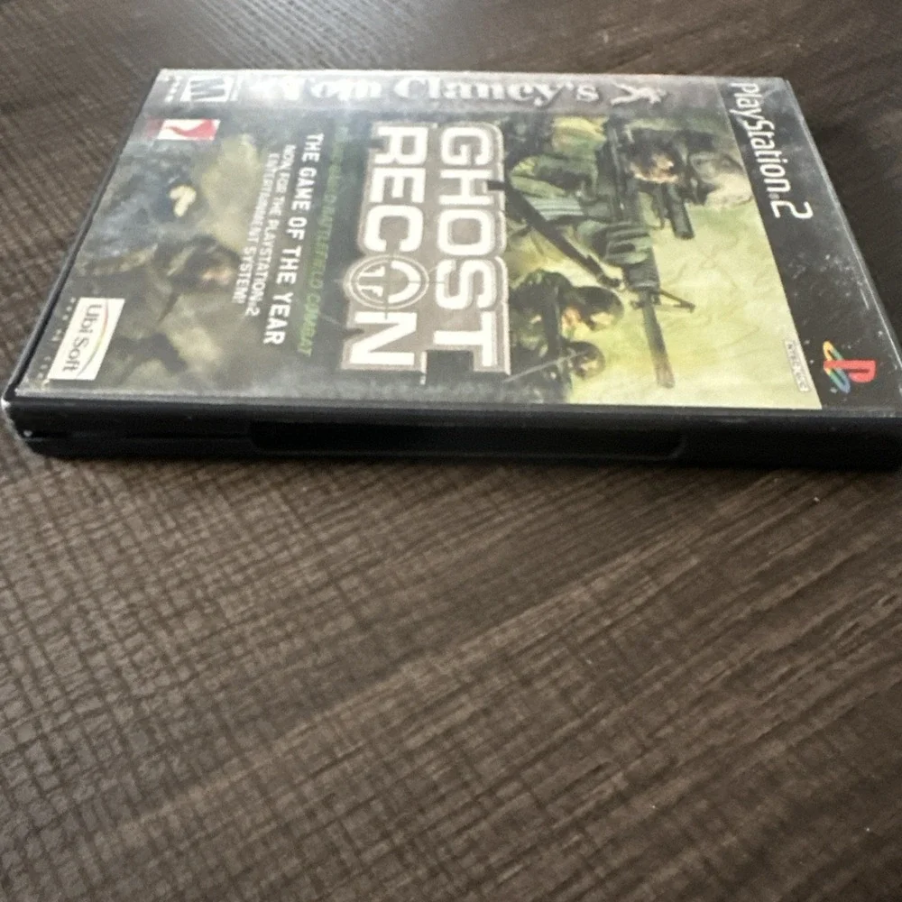 Tom Clancy's Ghost Recon PlayStation 2, PS2 +Manual